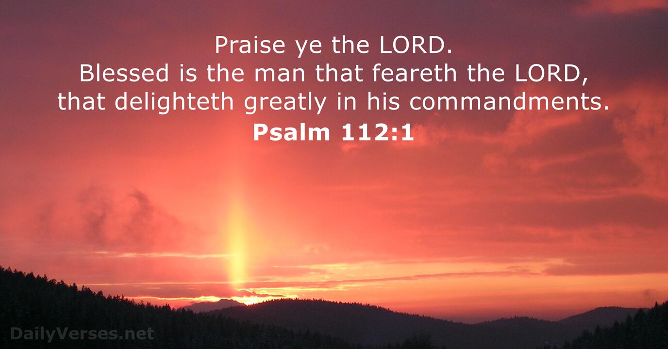 Psalm 112:1